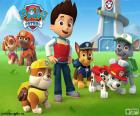 Ryder et chiens Paw Patrol