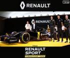 Renault Sport F1 2016 formé par Kevin Magnussen, Jolyon Palmer et le nouveau RS16