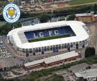 Stade de Leicester City Football Club, King Power Stadium avec une capacité de 32,262 spectateurs, Leicester, Angleterre