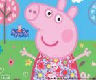 Peppa Pig robe fleur