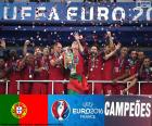 Portugal, champion Euro 2016
