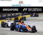 Esteban Ocon, GP Singapour 2016