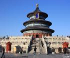 Le Temple du ciel est un complexe impérial de bâtiments religieux situé à Beijing, Chine