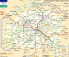 Carte du Métro de Paris