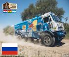 Eduard Nikolaev, Evgeny Yakovlev et Vladimir Rybakov champions en camion Dakar 2017