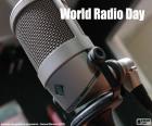 Journée mondiale de la Radio, le 13 février. Radio est le média de plus facilement accessible et plus largement utilisé dans le monde