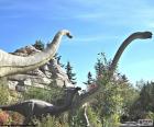 Les Brachiosaurus étaient grands dinosaures herbivores, avec un corps de grande taille, un très long cou et une petite tête