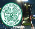 Celtic Glasgow, champion des Scottish Premiership 2016-2017, son sixième championnat consécutive