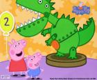 Peppa Pig et le dinosaure