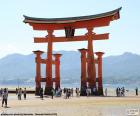 Torii du sanctuaire d’Itsukushima, Japon