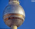 Fernsehturm de Berlin, Allemagne
