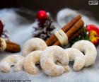 Vanillekipferl sont des biscuits en forme petits, du Croissant-Rouge autrichienne, allemande, tchèque, slovaque, polonais et hongrois