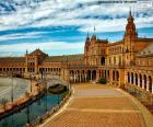 Place d’Espagne, Séville, Espagne