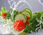 Laver les légumes