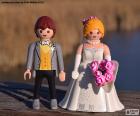 Mariée et marié de Playmobil