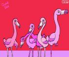 Flamants roses de Julieta Vitali