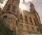 Détail du château de Hohenzollern, l’Allemagne