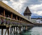 Kapellbrücke, Suisse