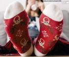 Belles chaussettes de Noël