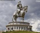 Statue équestre de Gengis Khan, Mongolie
