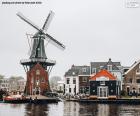 Moulin De Adriaan, Haarlem, Pays-Bas