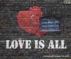 Puzzle Graffiti l’amour est tout