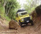 Land Rover Defender Jaune