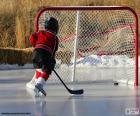 Puzzle Enfant joueur de hockey sur glace