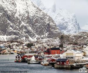 Puzzle Reine, Norvège