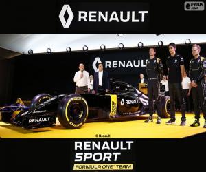 Puzzle Renault Sport F1 team 2016