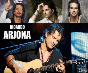 Puzzle Ricardo Arjona, est un chanteur guatémaltèque