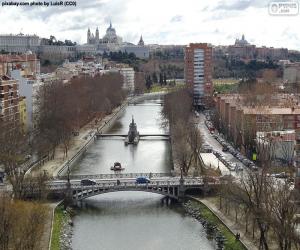 Puzzle Rivière Manzanares, Madrid