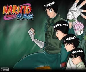 Puzzle Rock Lee, jeune ninja