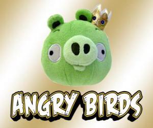 Puzzle Roi Cochon apparaît à la fin des jeu Angry Birds