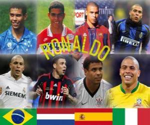 Puzzle Ronaldo Luis Nazario de Lima, O Rei, Ronnie