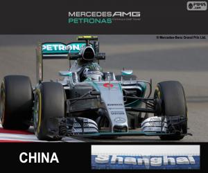Puzzle Rosberg G.P Chine 2015
