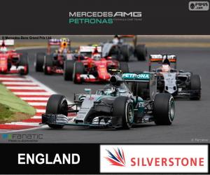 Puzzle Rosberg, G.P Grande Bretagne 2015