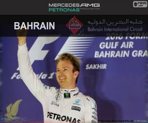 Puzzle Rosberg Grand Prix Bahreïn 2016
