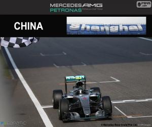 Puzzle Rosberg Grand Prix de Chine 2016