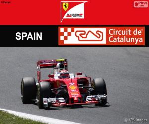 Puzzle Räikkönen, G.P. Espagne 2016