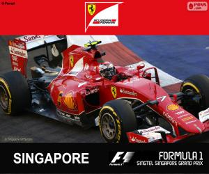Puzzle Räikkönen G.P Singapour 2015