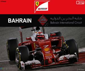 Puzzle Räikkönen Grand Prix Bahreïn 2016