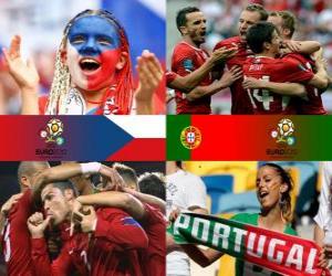 Puzzle République tchèque - Portugal, quart de finale, Euro 2012