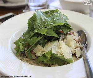 Puzzle Salades de feuilles vertes