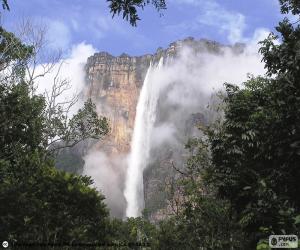 Puzzle Salto Ángel, Venezuela