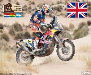 Puzzle Sam Sunderland, Dakar 2017