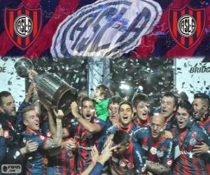 Puzzle San Lorenzo de Almagro, Champion de la Copa Libertadores 2014