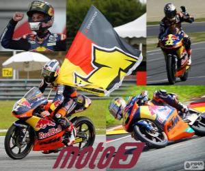 Puzzle Sandro Cortese, champion du monde 2012 Moto3 ™