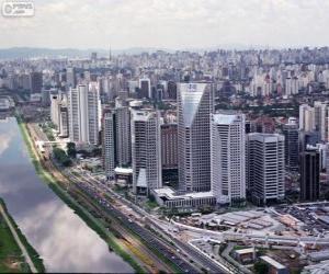 Puzzle Sao Paulo, Brésil