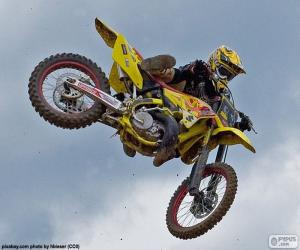 Puzzle Saut en motocross